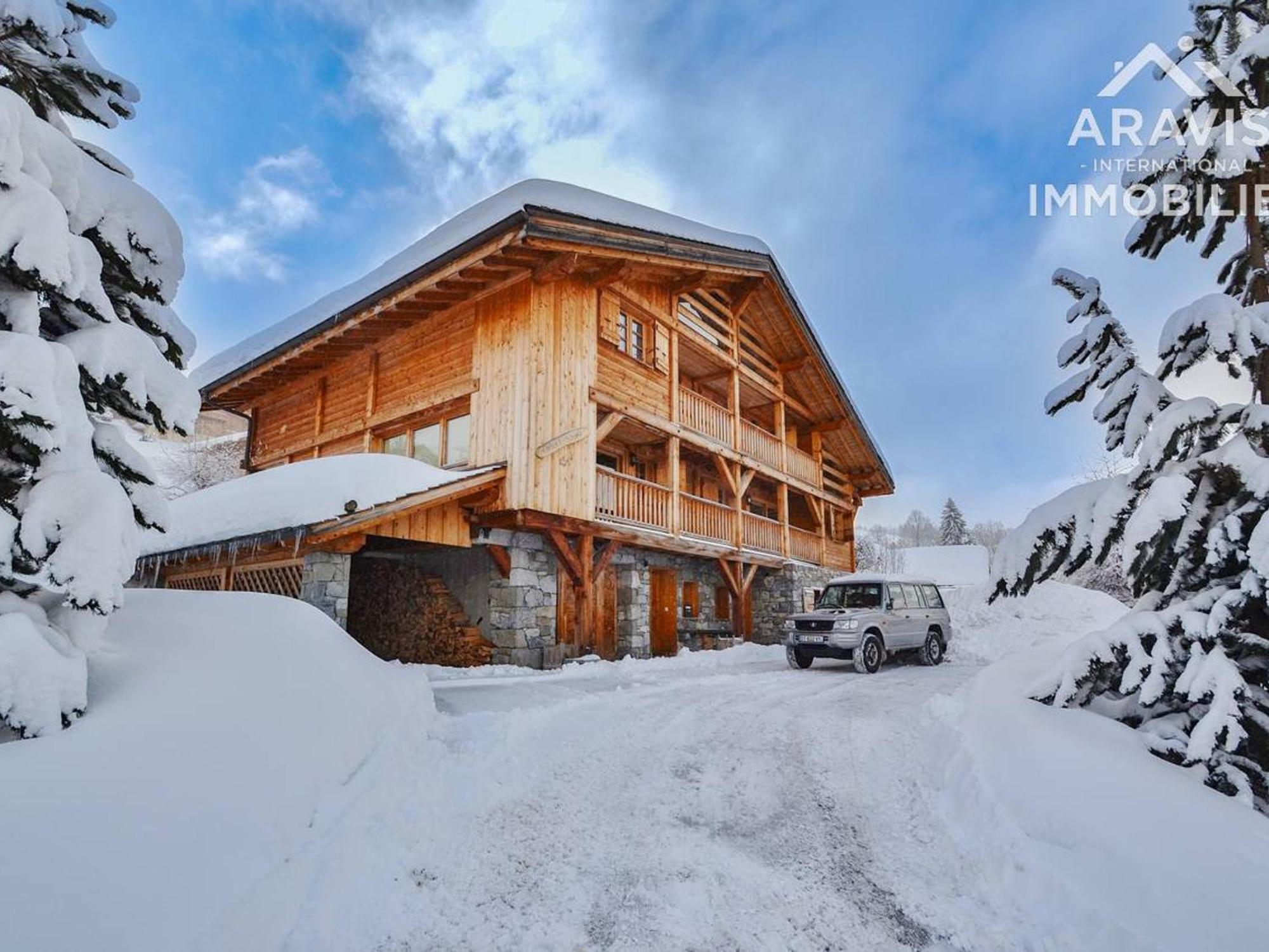 르그랑보르낭 Chalet De Charme Pour 11 Pers, Proche Pistes & Commodites - Fr-1-391-22 빌라 외부 사진